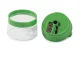 Manual Vegetable Chopper and Spiralizer, Green