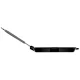 Staub Cast Iron Square Grill Pan 24 x 24 cm, Induction, Folding Handle, Black