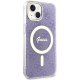 Guess iPhone 14 Plus Case 4G MagSafe, Purple