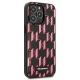 Karl Lagerfeld Monogram Plaque Case for iPhone 13 Pro Max - Pink
