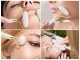 Jade Face Massager Set 3-in-1 Roller and Gua Sha Stone, White