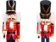Christmas Wooden Nutcracker, Decorative Figurine, 30 cm