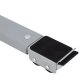 Adjustable Appliance Rollers for Heavy Furniture, 440 lbs Capacity Dolly, silver