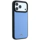 Mercedes Leather Mesh MagSafe Case for iPhone 18 Pro Max / 17 Pro Max, Blue