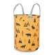 Nukido Large Toy Storage Basket, Orange