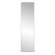 ModernHome Full-Length Floor Mirror with Narrow Frame, 148 cm, Black