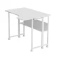 Maclean MC-126 L/W Folding L-Shape Desk, 100x73cm, White