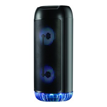 Rebeltec PartyBox 400 Portable Bluetooth Party Speaker with Karaoke, Black