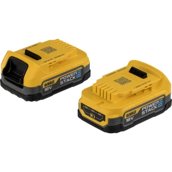 DeWalt DCBP034E2-XJ Powerstack 18V 1.7Ah Battery Set (2 Pcs)