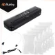 Ruhhy 24755 Vacuum Sealer with Cutter 110W Black