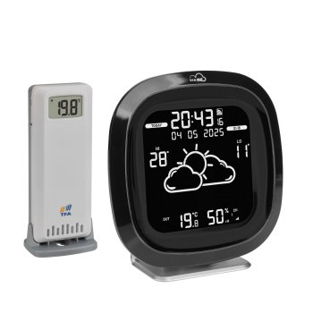 Tfa 35.8102.01 WiFi Weather Station, Black