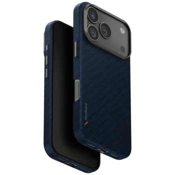 Uniq Keva EDGE Magclick Charging Case for iPhone 17 Pro, Blue