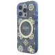 Guess Case for iPhone 16 Pro Max 6.9\" IML Peony 4G MagSafe GUHMP16XH4PYEEB Blue
