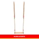 Kruzzel Wooden Kids Swing, Beige