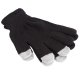 Cimdi Skārienjūtīgam Ekrānam, Melni | Capacitive Touch Screen Gloves for Smartphones Tablets
