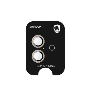 Joyroom JR-MSF0306 Camera Lens Screen Protector for iPhone 16 Pro / 16 Pro Max, Brown