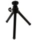 Foto Mini Tripod for Cameras and Smartphones, Black
