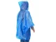 Pocket Raincoat / Poncho, Universal Size, Blue