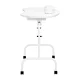 Activeshop 4031 Folding Manicure Table with Carrying Bag, White