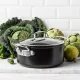 GreenPan Barcelona Pro Covered Casserole 20cm, 3.1L, Black