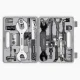Rockbros 43210810001 Bicycle Repair Tool Kit, 44 Pieces - Gray