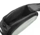 Large bike rack bag with 4 compartments, waterproof, 15L capacity