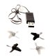JJRC H36 Mini RC Drone with 6-Axis Gyro and LED, Black