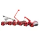 Iso Trade Fire Truck Toy Set 6 pcs, Red