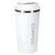 Travel Mug with LED Temperature Display 500ml, White