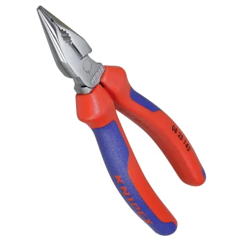 Smailianosės kombinuotosios replės KNIPEX 08 25 145, chromuotos, 145 mm
