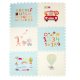Bērnu istabas spēļu grīdas puzle paklājs putu paklājiņš - 180x120x1,5 cm | Kids Floor Foam Puzzle Mat