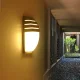 Garden Wall Lamp E27 IP54, Black