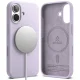 Ringke iPhone 17 Silicone Magnetic MagSafe Case, Purple