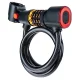 Bike Cable Lock with 5-Digit Combination and Built-in LED Light