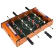 Mini Tabletop Foosball Game for Kids, Table Football with 12 Players and 2 Balls, 50 x 30.5 x 9 cm