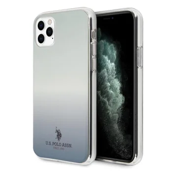 Apple iPhone 11 Pro Max 6.5'' US Polo Gradient Pattern Collection Case Cover (USHCN65TRDGLB), Blue