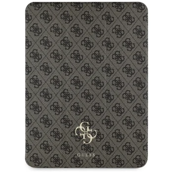 Atverčiamasis planšetinio kompiuterio dėklas Guess iPad Air 13" 2024 GUFC13RM24PS4SGW, rudas