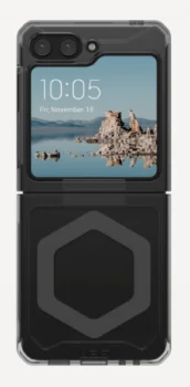 Samsung Galaxy Z Flip 5 ( SM-F731B/DS ) UAG Plyo MagSafe Hard Case Cover, Dark Gray