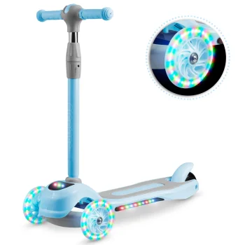 Ricokids Piko 3-Wheel Scooter - Blue | Kids' Safe & Fun Ride
