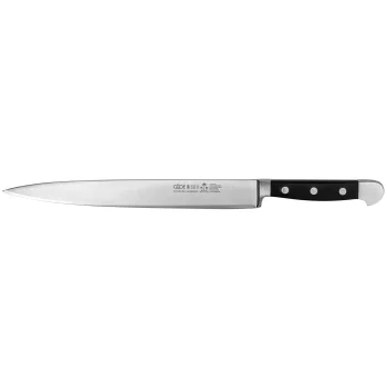 Ham knife Güde Alpha 1765/26, 26 cm, POM, black