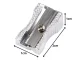Metal Pencil Sharpener Single Hole Manual Sharpener, Silver