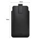 Tech-Protect SM65 Pouch Case for 6.0-6.9\" Smartphones, Black/Red