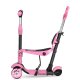 Ricokids Todi Pink 3-Wheel Scooter – Perfect for Kids, Safe and Fun Ride