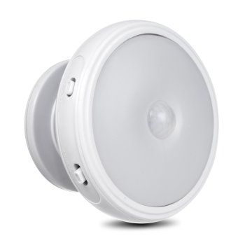 Maclean MCE223 LED Lamp with Motion Sensor and Magnetic Base, White