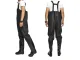 Fishing Waders with Suspenders, Size 44, Black
