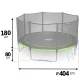 Garden Trampoline 404 cm (13ft) with Outer Net and Ladder Neo-Sport