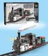 Large Electric Toy Train Set with Tracks, Sound, Light and Smoke