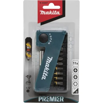 Makita E-03567 Torsion Screwdriver Bit Set, 11 pcs