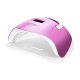 UV/LED лампа для маникюра и педикюра Glow F2 RP 220 W, Розовый металлик (57...