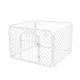Petsi Large Playpen Enclosure for Dogs and Cats, White